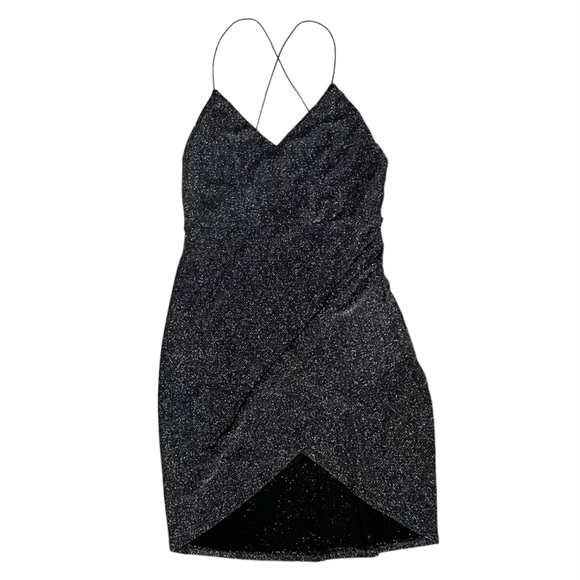 Dresses & Skirts - Silver Sparkly Dress Size Large